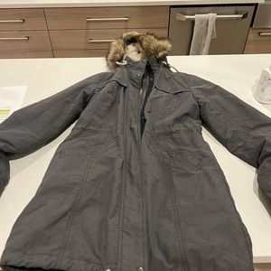 Eddie Bauer grey winter coat